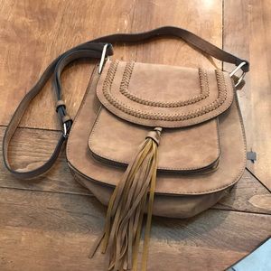 Brown Fringe purse